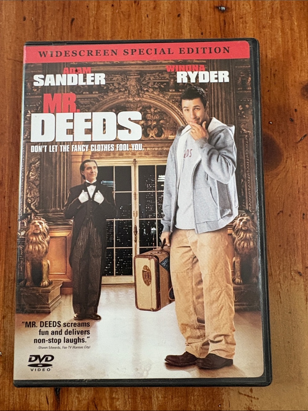 Mr. Deeds (Widescreen Special Edition) - Adam Sandler - Gray/Tan